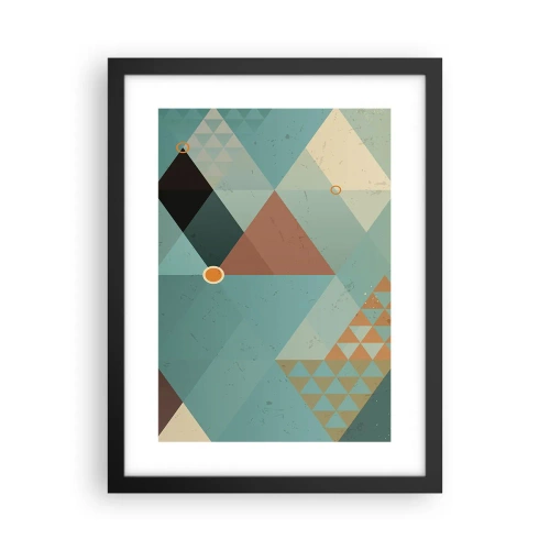 Poszter fehér keretben - A sokféleség egysége, az egység sokfélesége - 30x40 cm