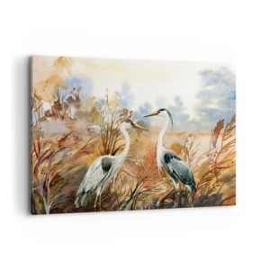 Vászonkép - Hová ősszel? - 120x80 cm