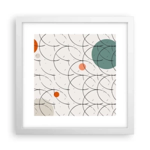 Poszter fekete keretben - A pop-art szellemében - 30x30 cm