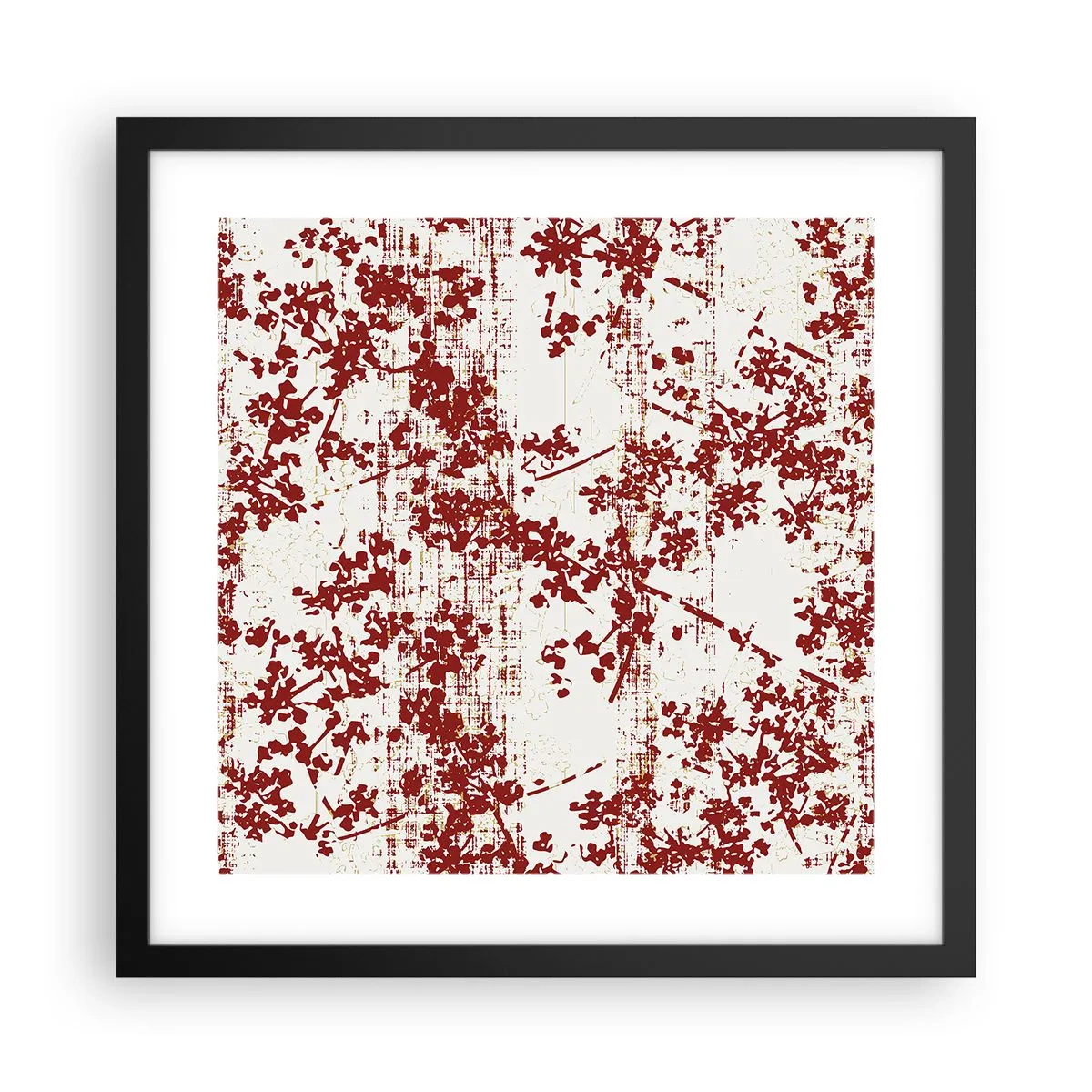 Poszter fehér keretben - Mint egy régi perkál - 40x40 cm