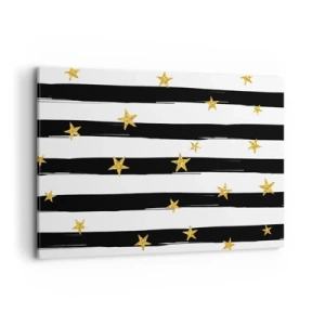 Vászonkép - Mindannyian szerencsés csillag alatt születtünk - 100x70 cm