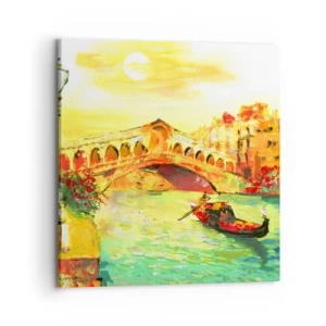 Vászonkép - A szerelmesek zarándok útja - 70x70 cm