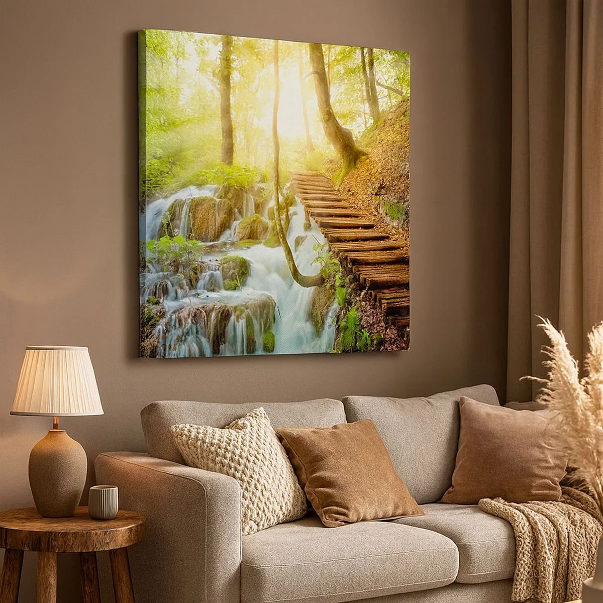 Vászonkép - Vágyott hűs - 30x30 cm