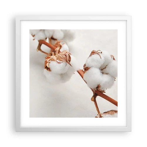 Poszter fekete keretben - Csak ölelkezni - 40x40 cm