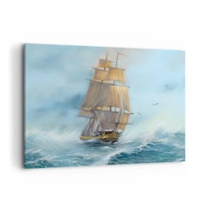 Vászonkép - A hullámok hullámzása - 100x70 cm