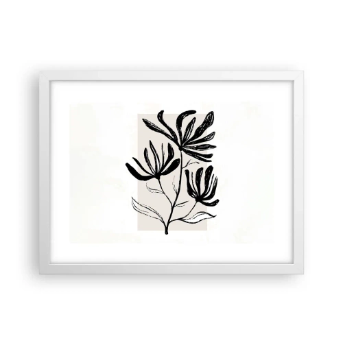 Poszter fekete keretben - Vázlat egy herbáriumhoz - 40x30 cm