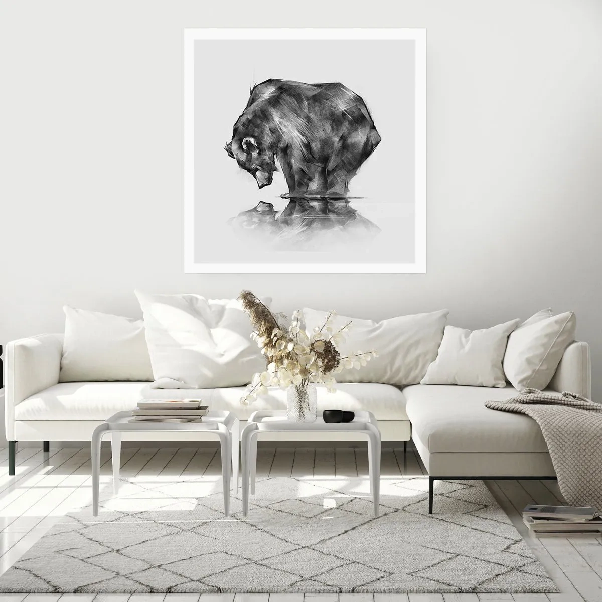 Poszter - Jó látni rokont - 30x30 cm