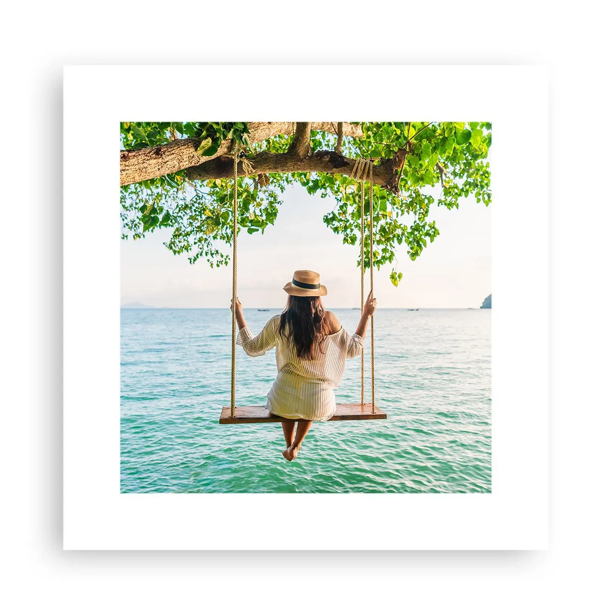 Poszter - Az élet gyönyörű - 30x30 cm