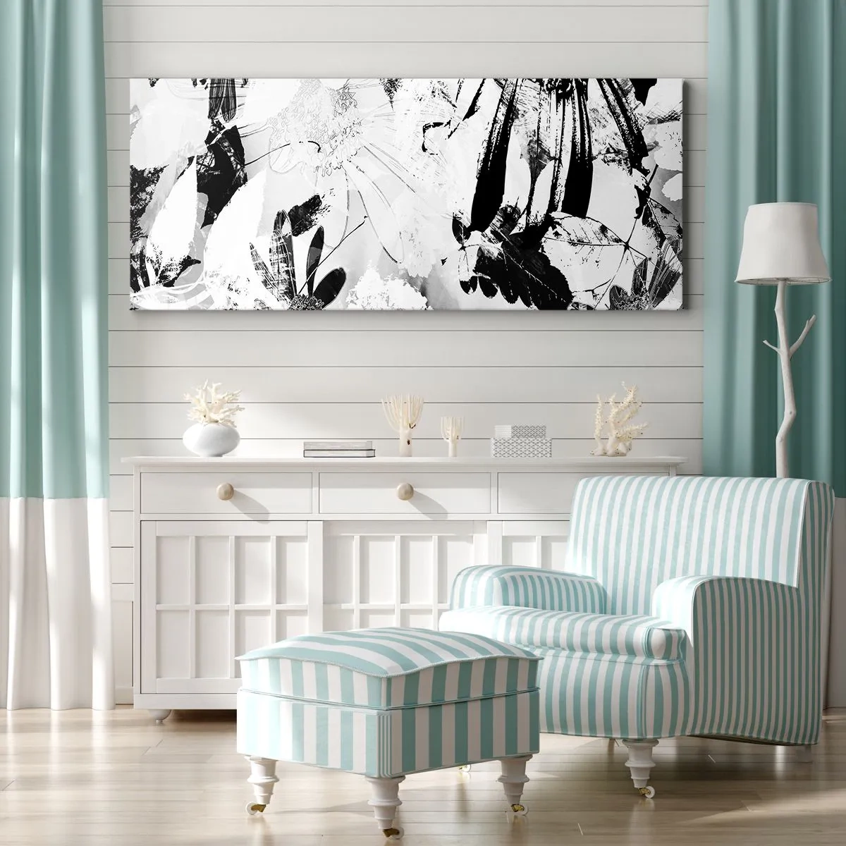 Vászonkép - Ősz a negatívumban - 140x50 cm