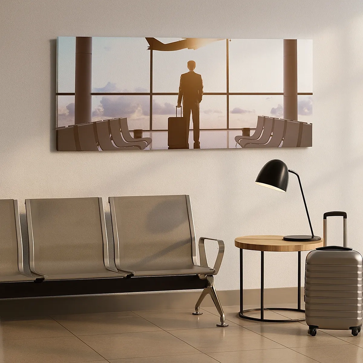 Vászonkép - Van időd, lassíts - 30x30 cm