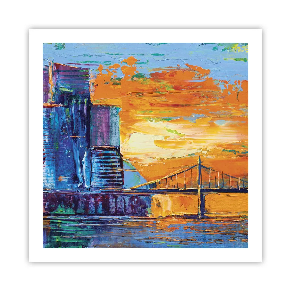Poszter - Kultúra és természet - 60x60 cm