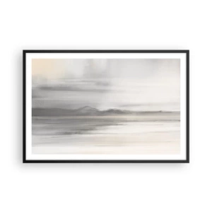 Poszter fehér keretben - Gondolkodó távolság - 91x61 cm