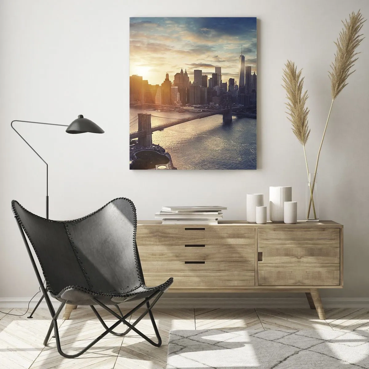 Üveg kép - Nyugati kultúra emlékműve - 70x100 cm