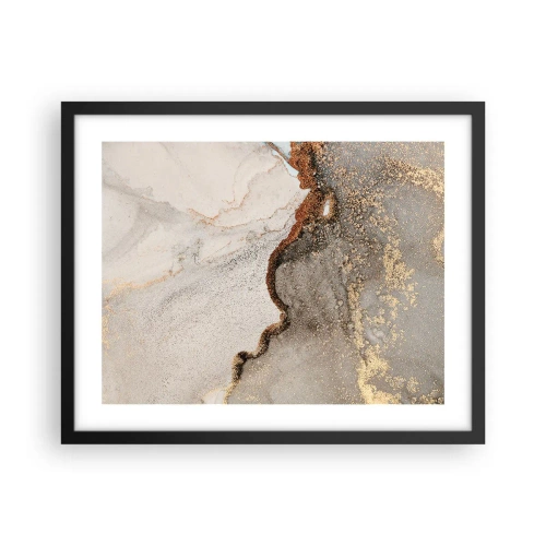 Poszter fehér keretben - A színek határán - 50x40 cm