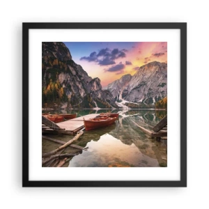 Poszter fehér keretben - A nap ígérete - 40x40 cm