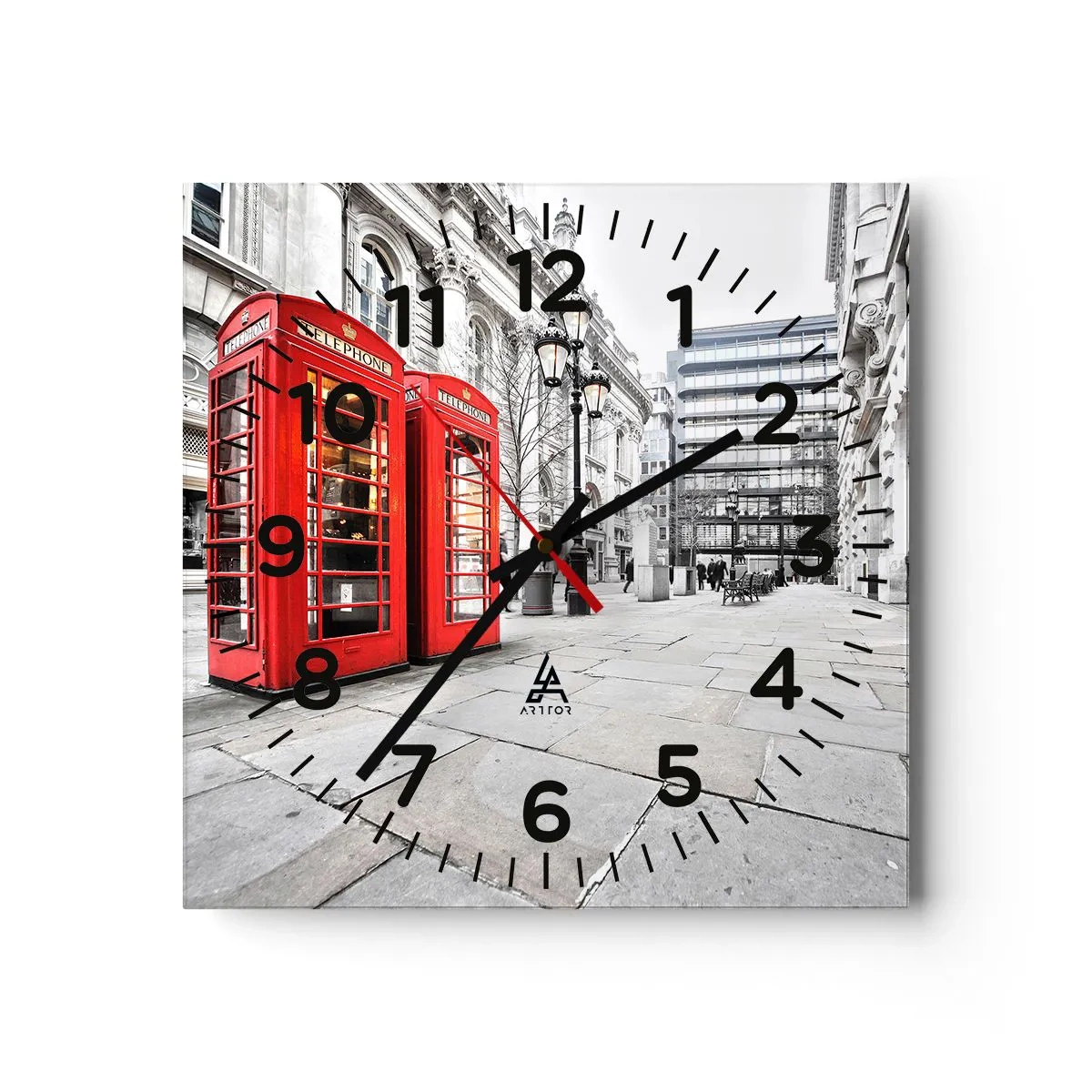 Falióra, Óra - Welcome to London - 30x30 cm
