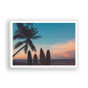 Poszter fekete keretben - Holnap is móká lesz - 100x70 cm