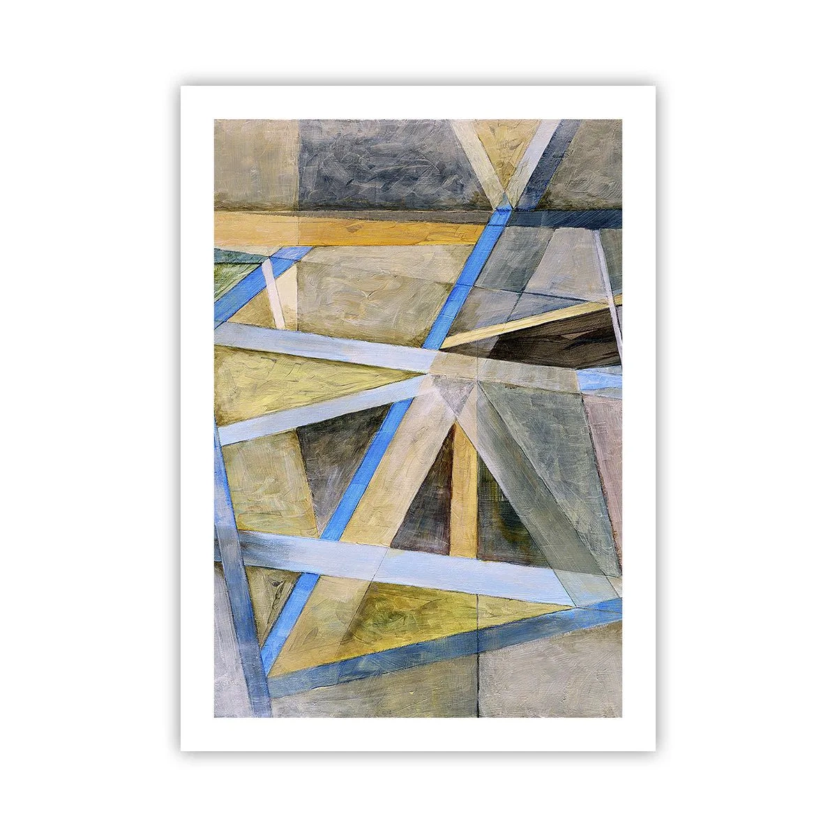 Poszter - Egyenesen vagy átlósan? - 50x70 cm