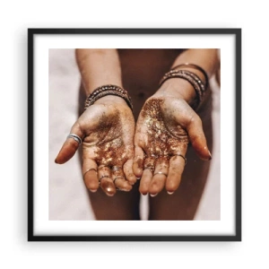 Poszter fehér keretben - Ajándék neked - 50x50 cm