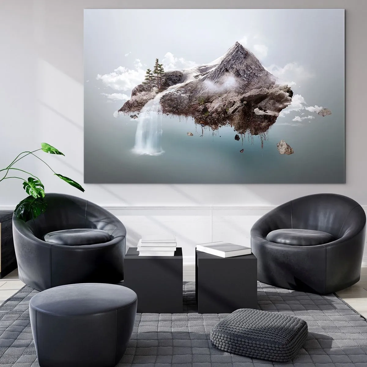 Üveg kép - Egy szürrealista szemével - 120x80 cm