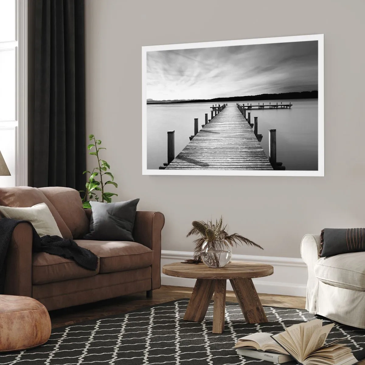 Poszter - A víznyelőnél - békében - 40x30 cm