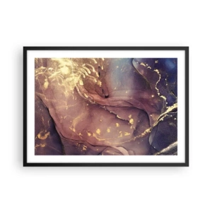 Poszter fehér keretben - Anyag és lélek - 70x50 cm