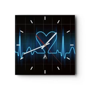 Falióra, Óra - A szív ritmusában - 30x30 cm
