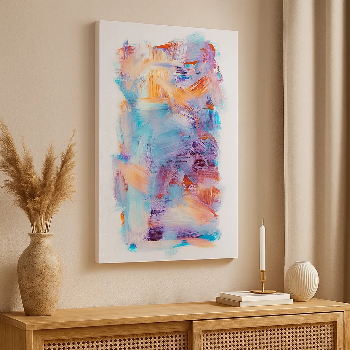 Vászonkép - Színes rendetlenség - 50x70 cm