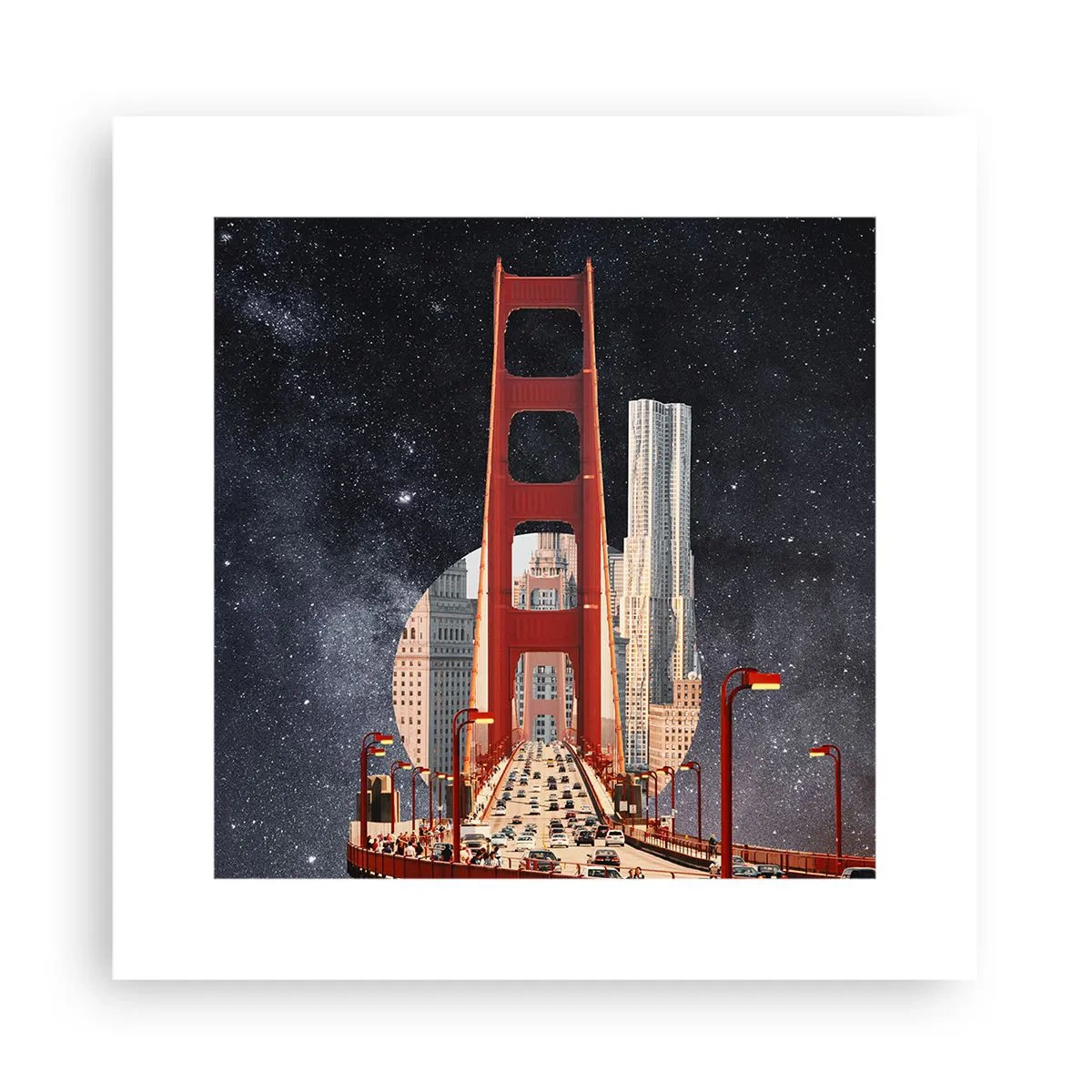 Poszter - Mindig a középpontban - 30x30 cm