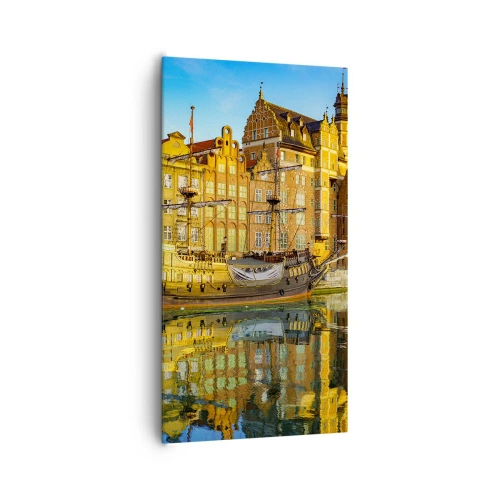 Vászonkép - A múlt tükörképe - 65x120 cm