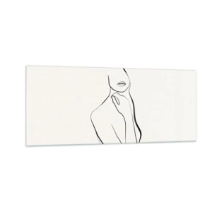 Üveg kép - A melankólia hulláma - 100x40 cm