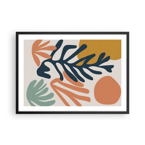 Poszter fehér keretben - Koralltengerek - 70x50 cm