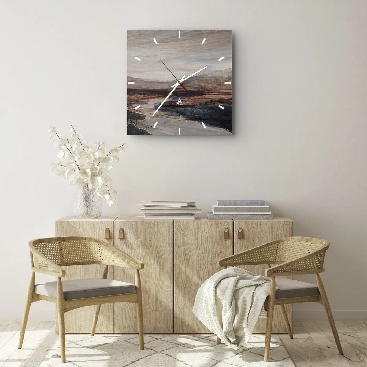 Falióra, Óra - Békés völgy - 30x30 cm