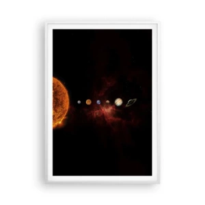 Poszter fekete keretben - A szomszédságunk - 70x100 cm