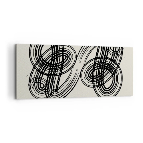 Vászonkép - Spontán jött ki - 100x40 cm