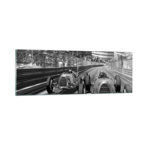 Üveg kép - Réges-régen Monte Carlóban - 90x30 cm