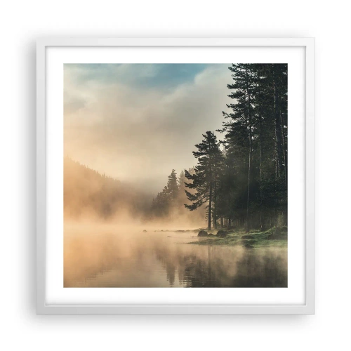 Poszter fekete keretben - A nap születése - 50x50 cm