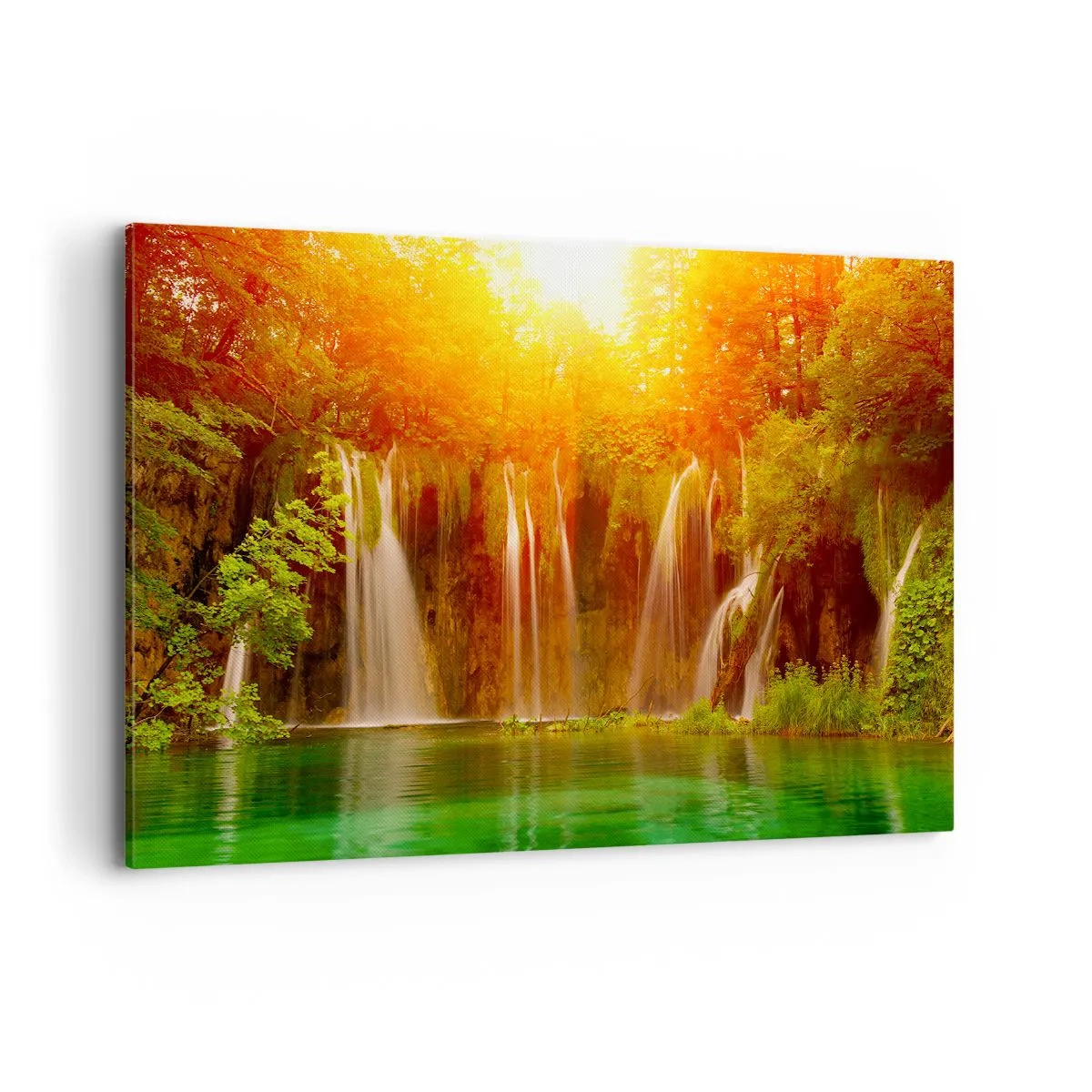 Vászonkép - A napon és az árnyékban - 120x80 cm