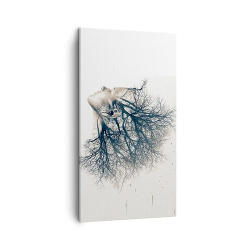 Vászonkép - Hallgatva a fa suttogását - 45x80 cm