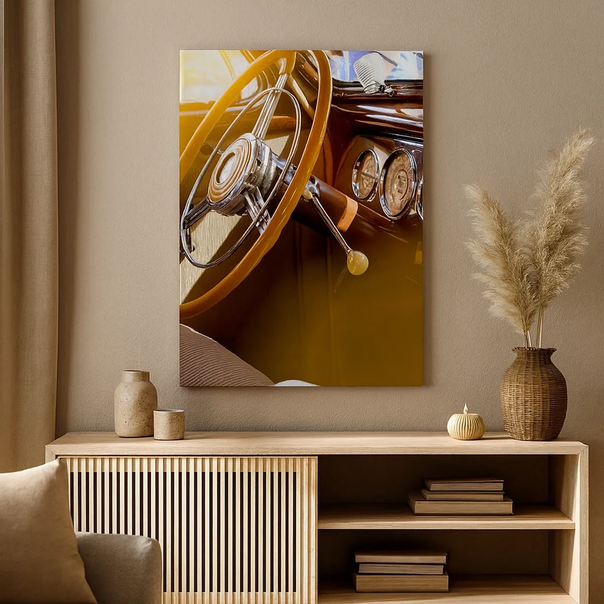 Vászonkép - Múlt luxusnak a fuvallata - 50x70 cm