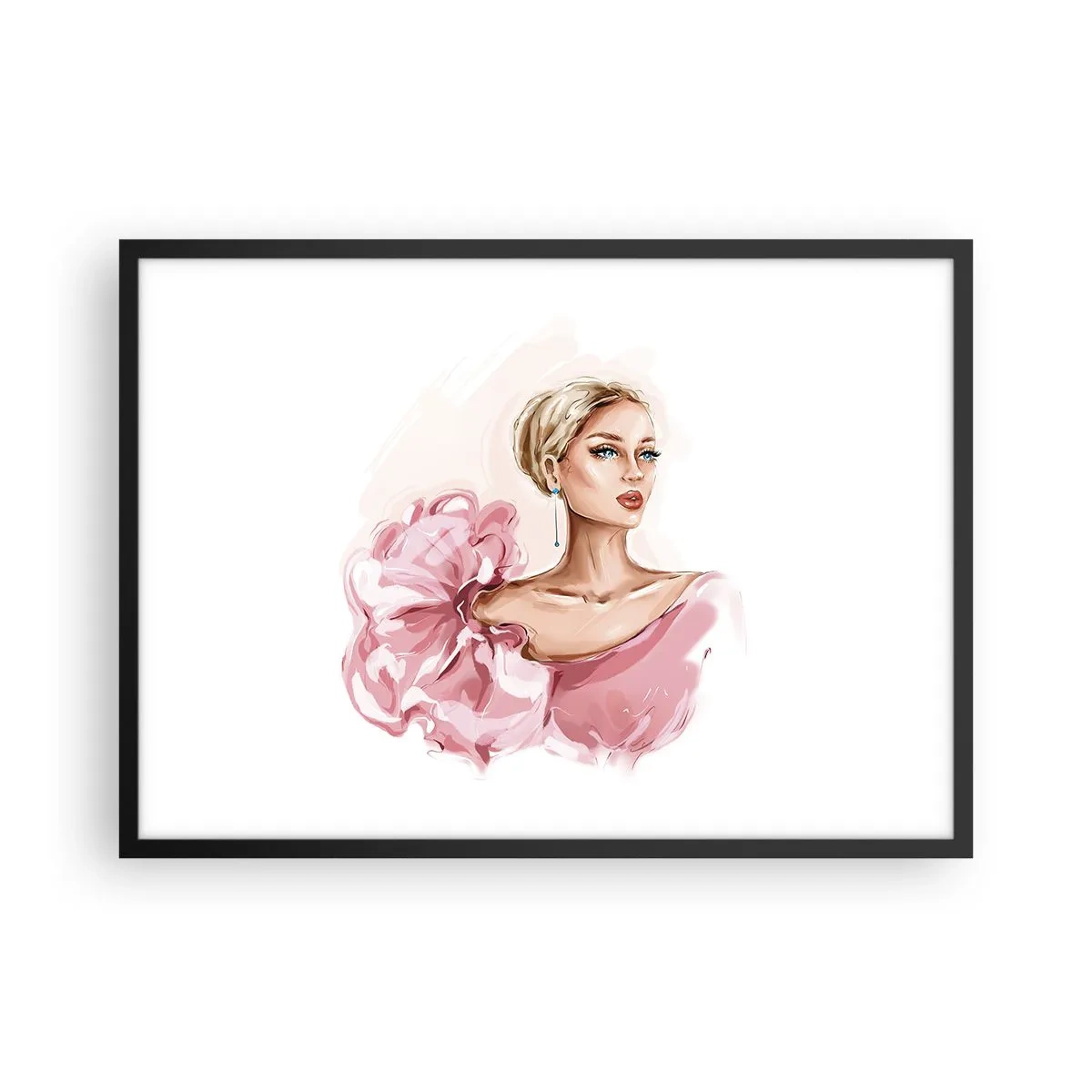 Poszter fehér keretben - Mintha festett lenne… - 70x50 cm