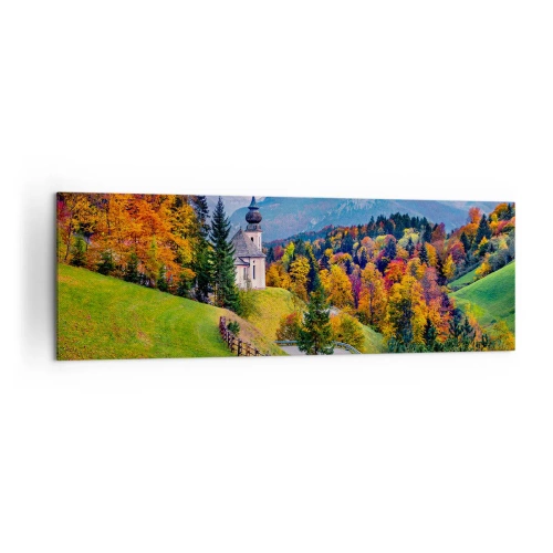 Vászonkép - Tájképszerű festmény - 160x50 cm