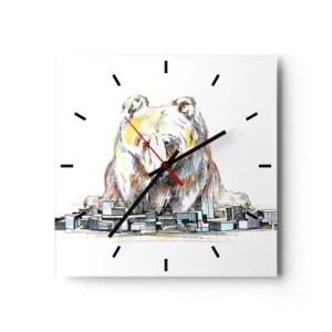 Falióra, Óra - Hogy lehet így élni? - 30x30 cm