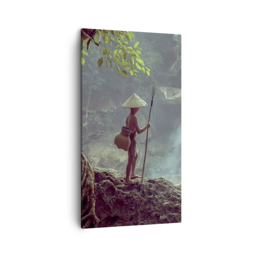 Vászonkép - Barátságban a természettel - 45x80 cm