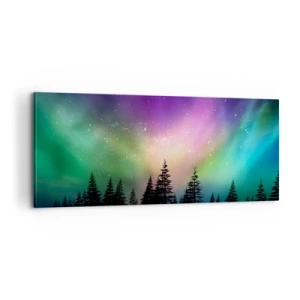 Vászonkép - Fehér varázslat - 100x40 cm