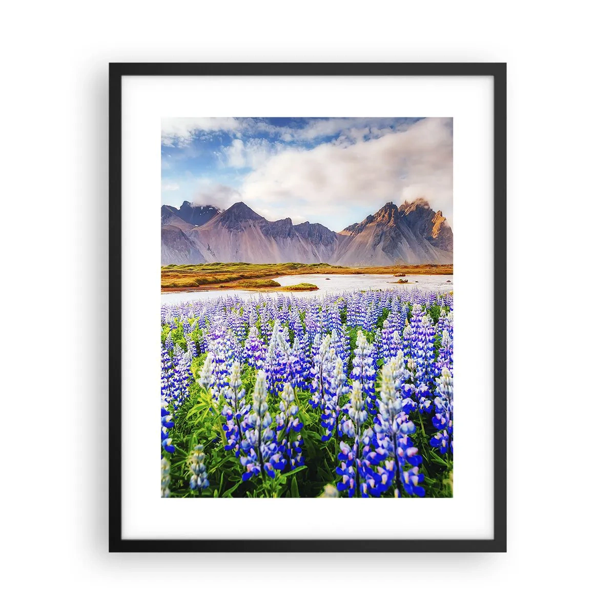 Poszter fehér keretben - Erő és szigorúság a szelídség mellett - 40x50 cm