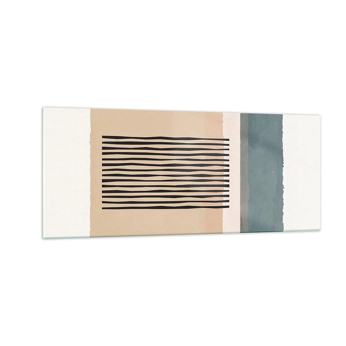 Üveg kép - Minden rendben - 100x40 cm