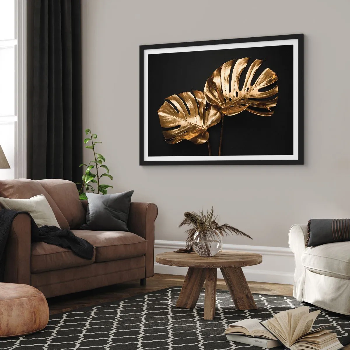 Poszter fehér keretben - A természet kincsei - 100x70 cm