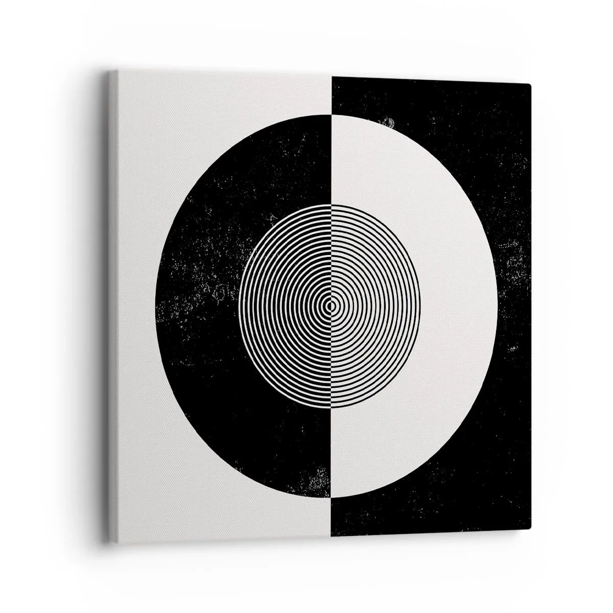 Vászonkép - Harmónia fekete-fehérben - 30x30 cm