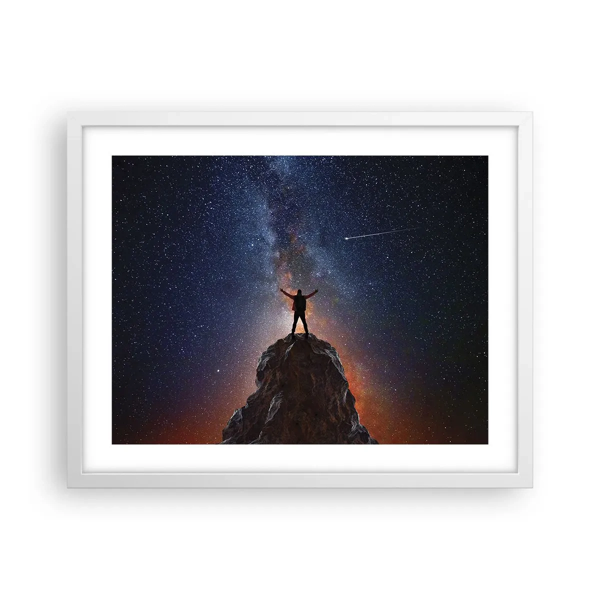 Poszter fekete keretben - Az erő velem van! - 50x40 cm